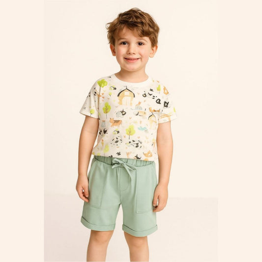 .Outfit Cotton 100% Size1-8y