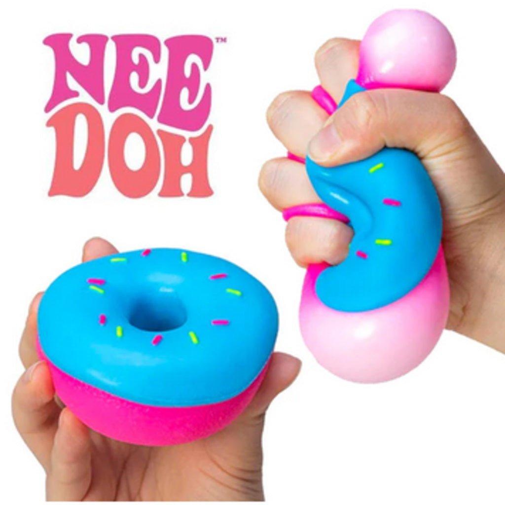 NeeDoh Squishy Donut  Squeeze Toy | Soft Stress Relief | 3+