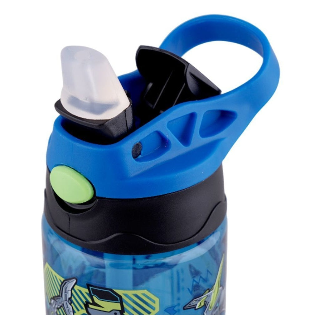 Smiggle Water Bottle Blue Dragons | 650ml