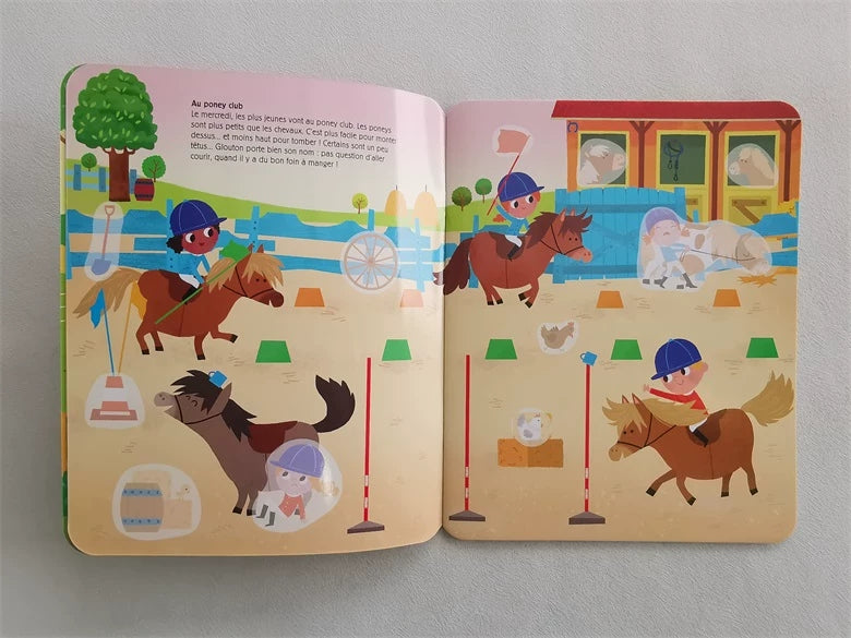 100 Autocollants Repositionnables - French Book | Soft Cover | 3+
