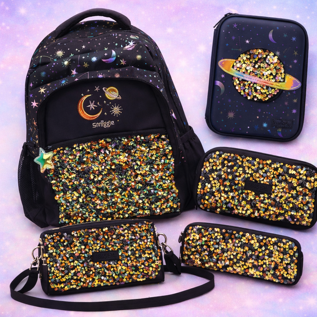 Smiggle Sequin | Shiny Space | Build Your Own Set