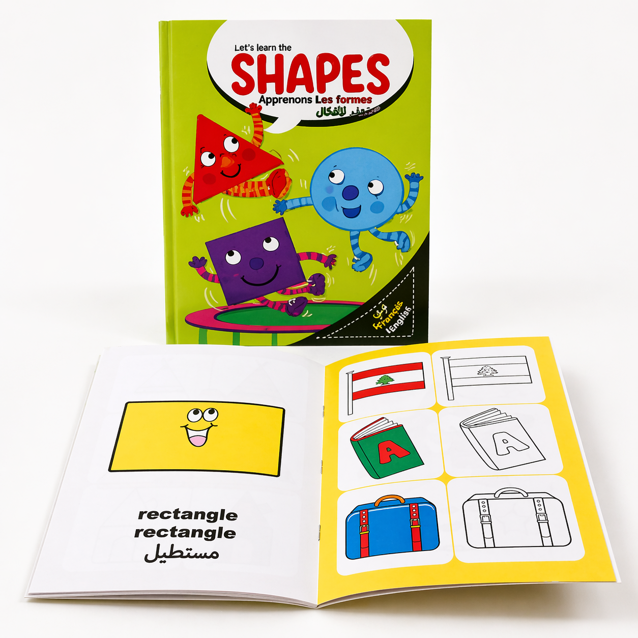 Let's Learn The Shapes Activity Book | Soft Cover | 2+