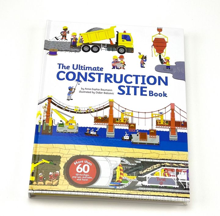 Big Ultimate Construction Site Book | Hardcover | 5+