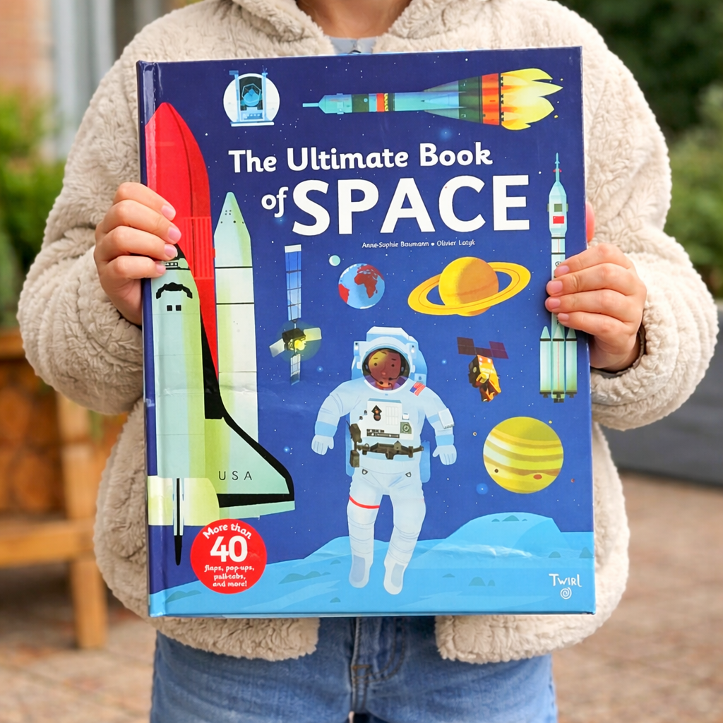 The Ultimate 3D Pop-Up  Book of Space | Hard Cover | 5+