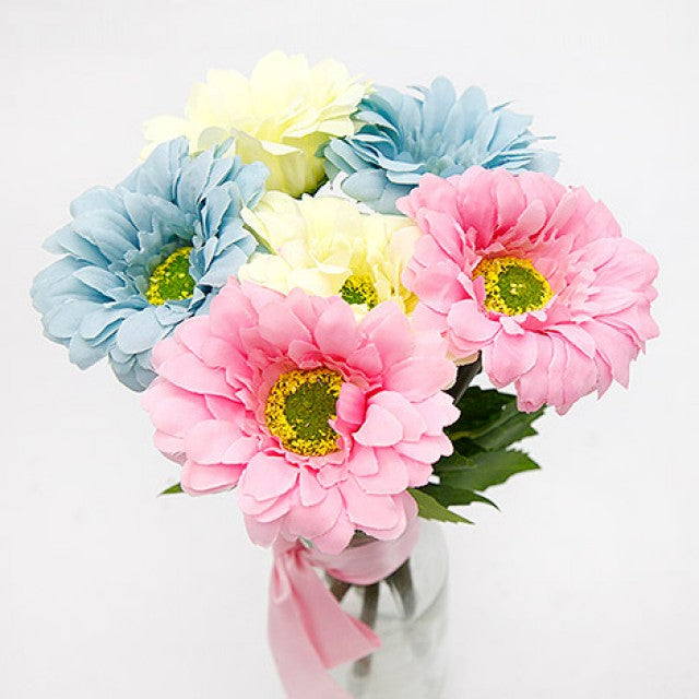 Decorative Artificial Flower Pen – Assorted Designs