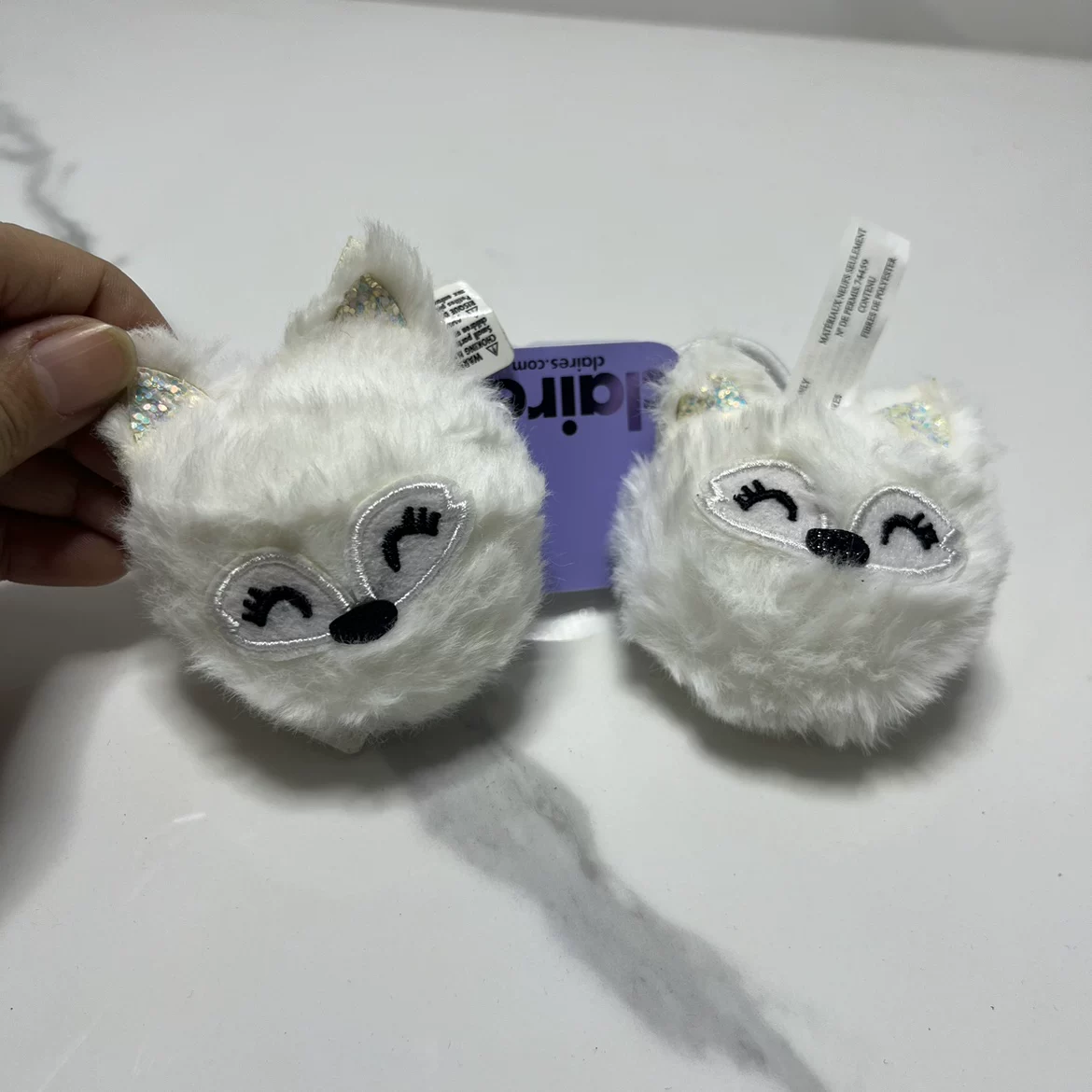 Hair Tie Cute Animal Design 2 Pcs Set