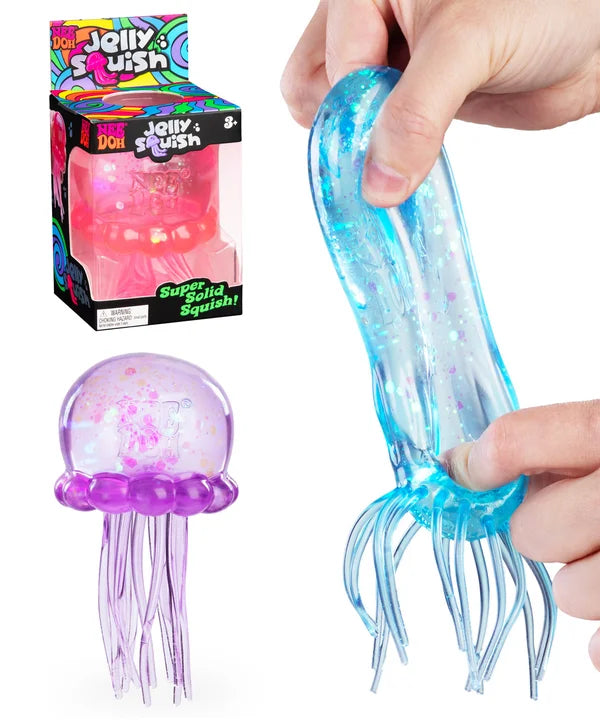 NeeDoh Squishy Jellyfish Sensory Toy – 3 colors | 3+