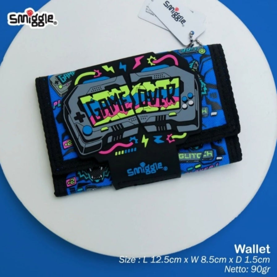 Smiggle Wallet | Blue Game Over