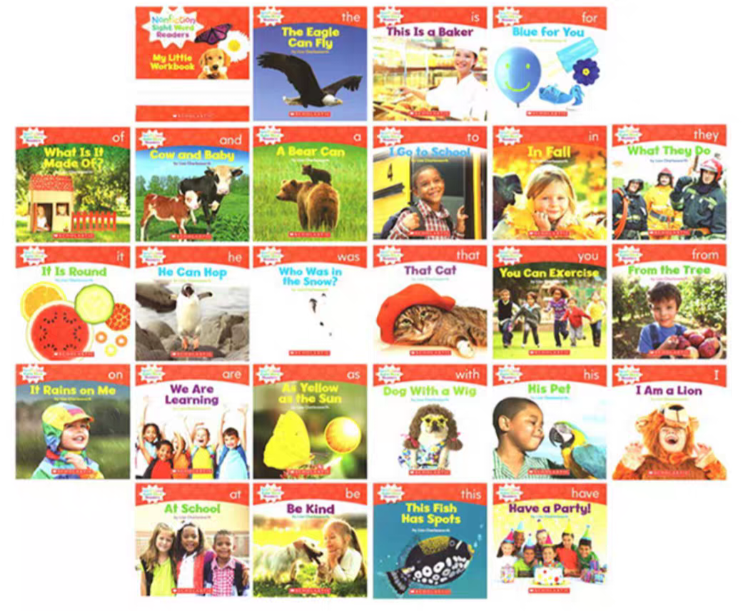 Nonfiction Sight Word Readers | 25 Books | Level A-D