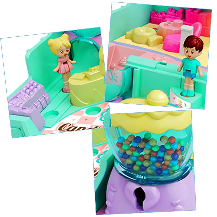Kids Sweet Candy Doll House Toy Set