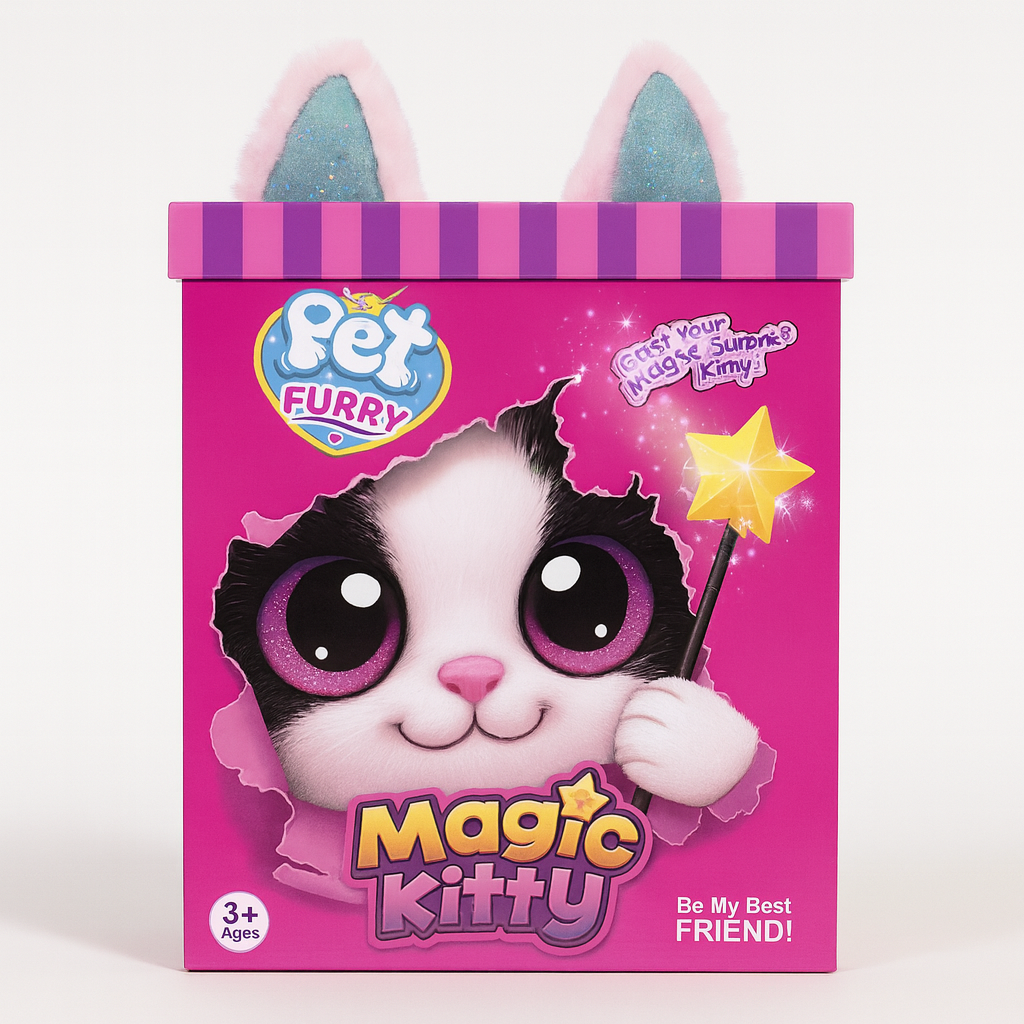 Magic Pet Furry Surprise Box Plush Toy