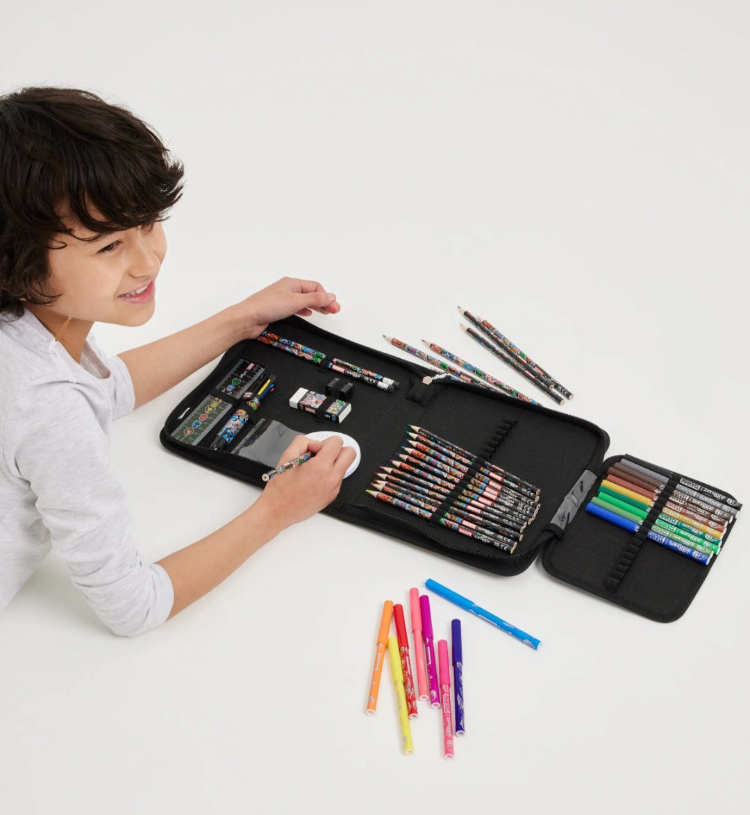 Smiggle Marvel Zip It Stationery Kit