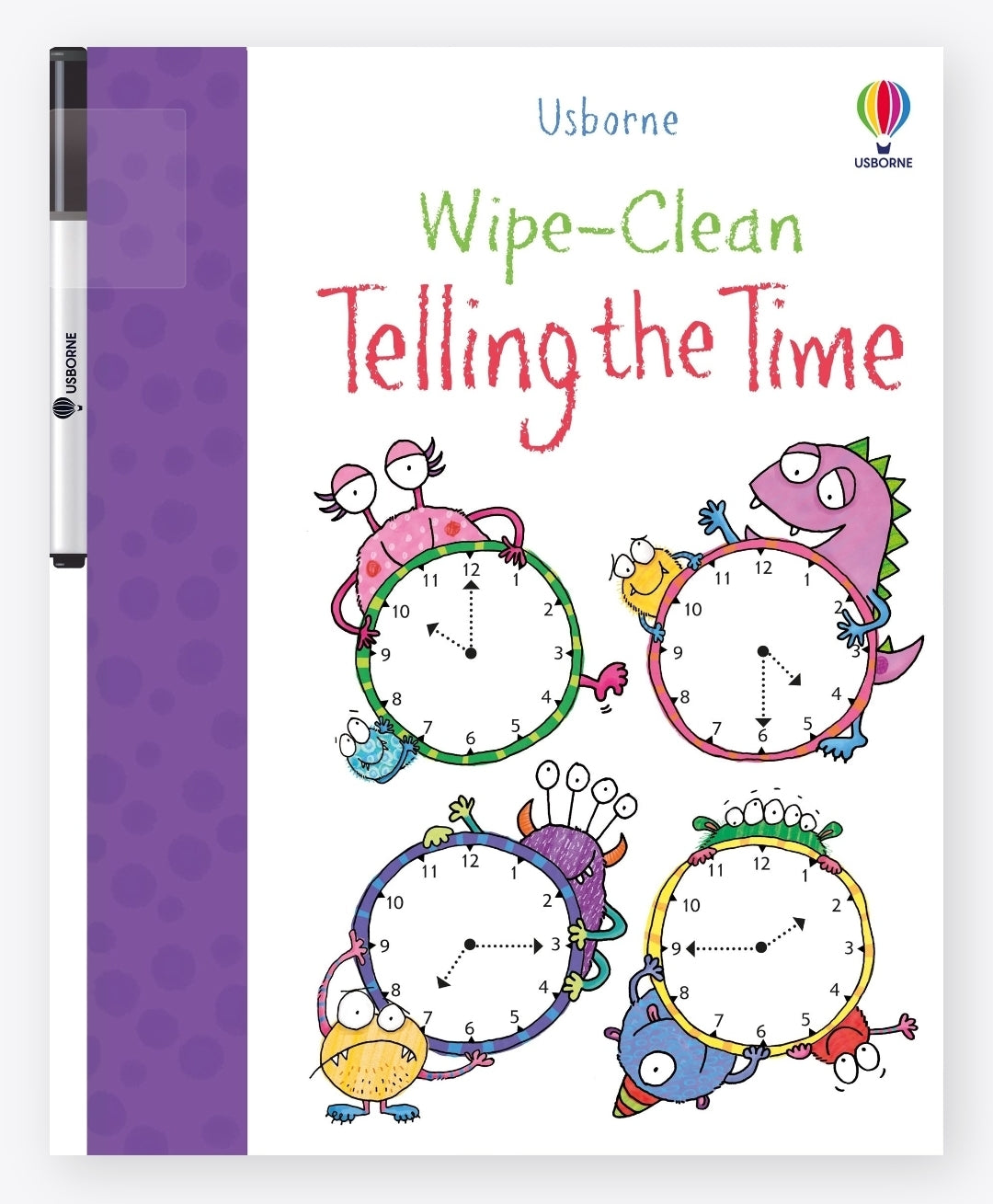 Usborne Wipe-Clean Books For Kids | Soft Cover | 3+