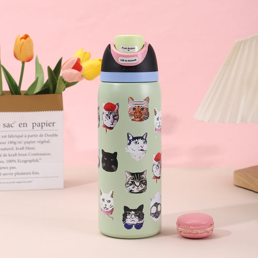 Owala Bottle Free Sip Leak-proof Cats 710-950ml