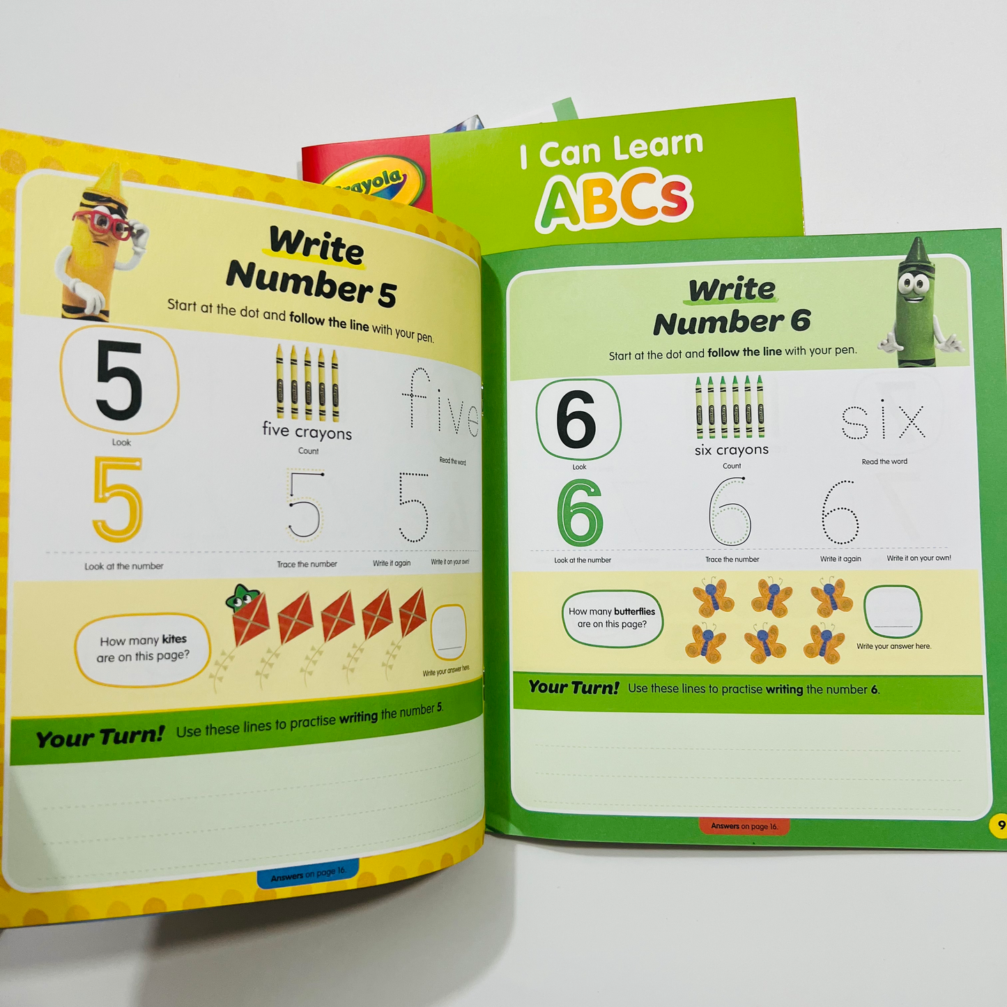 Crayola " I Can Learn " Activity Book | Soft Cover | 3+