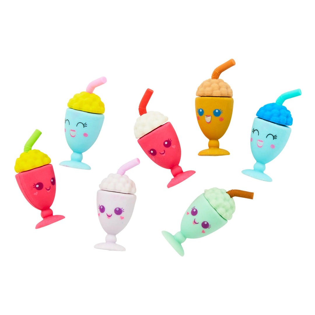 Smiggle Scented Erasers |Milkshakes | Pack Of 7