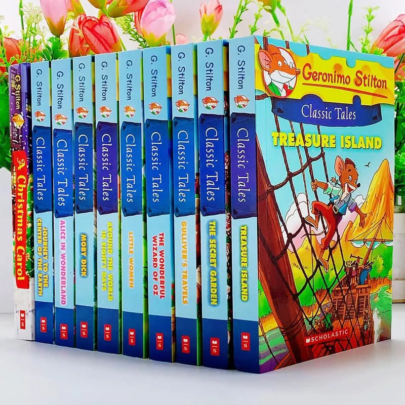 Geronimo Stilton - Classic Tales | 10 Books Set | Soft Cover | 7+
