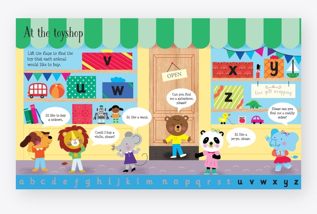 Usborne Lift-the-flap Book | Hard Cover | 1+