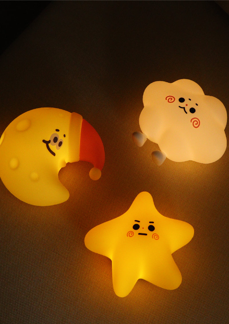 Usb Rechargeable Mini Led Night Light Silicone Touch