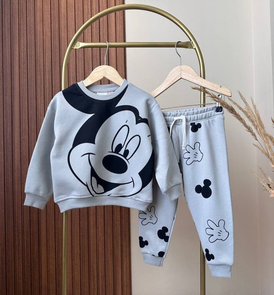 Nice Cotton Mickey Mouse Outfit 2-8y