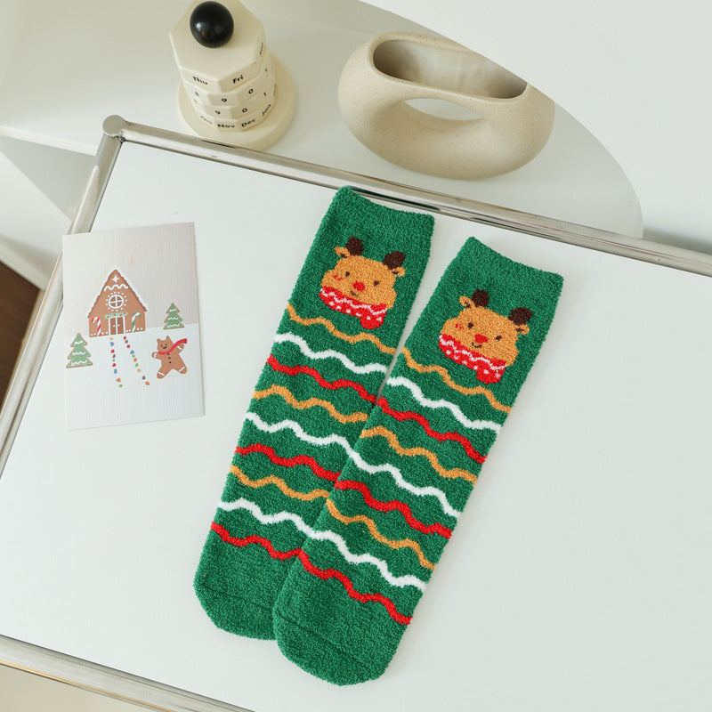 Christmas Cozy Warm Socks Size 35-39