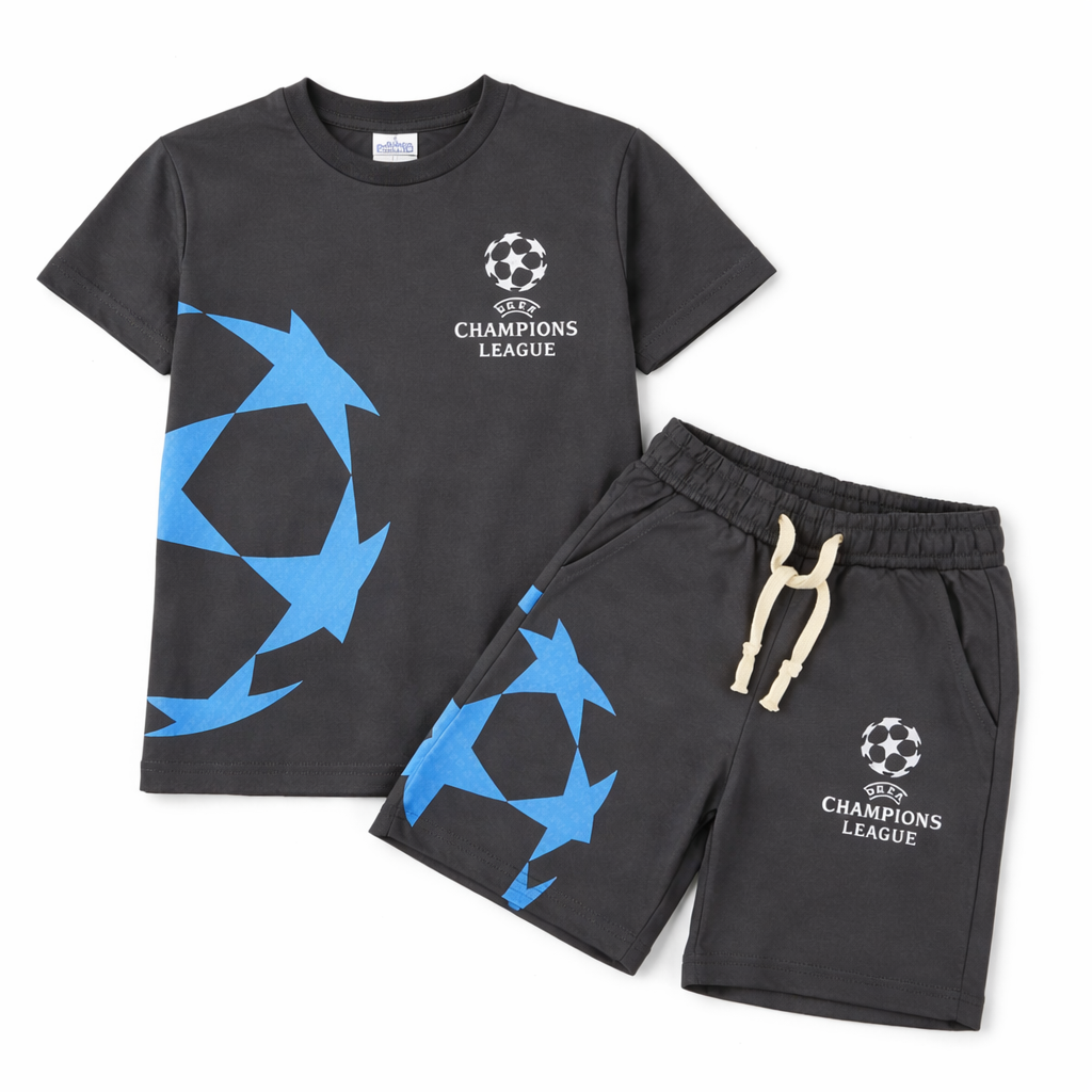 Boys Cotton Champion– Soft Summer Outfit Size (6-12y)