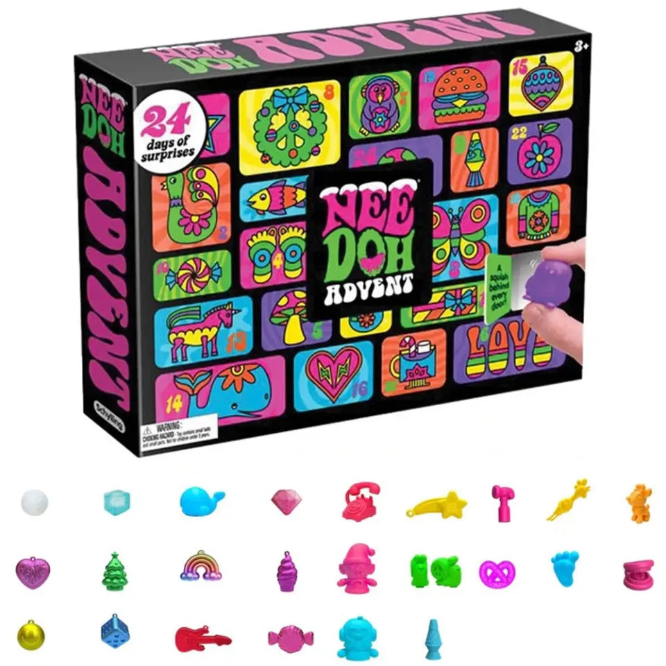 NeeDoh Advent Calendar – 24 Days of Surprises | 3+