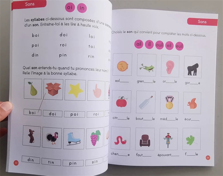 Mon Cahier D'exercices - Educational French Book | Soft Cover | 5+