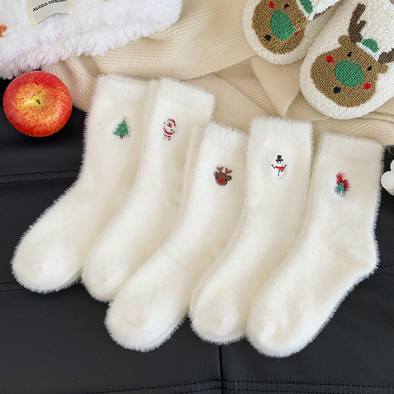 Christmas Cozy Warm Socks One Size 36-41