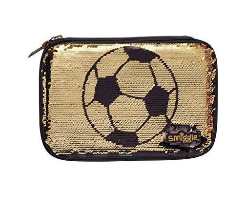 Smiggle Pencil Case | Hardtop | Football