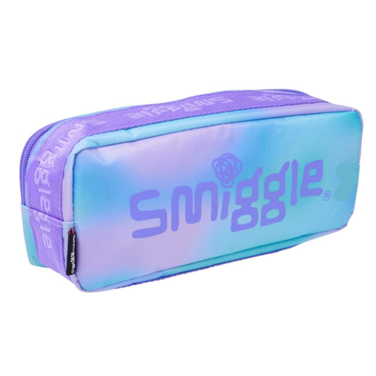 Smiggle Pencil Case Purple Color 22×9.5×6.5cm