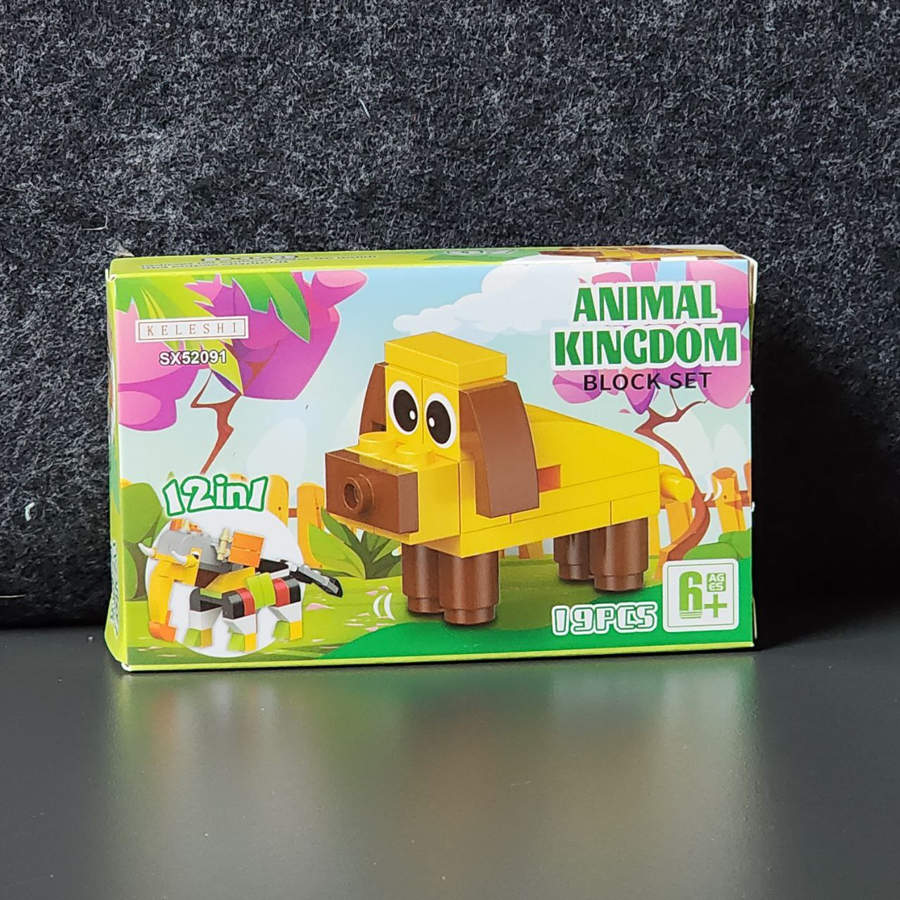 Building Blocks Animals 12in1-3D Puzzle,Logic&Tricky Games