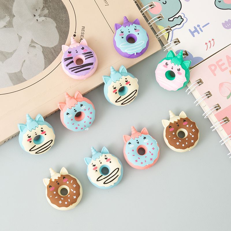 Eraser Donuts Design Random Color 1pc