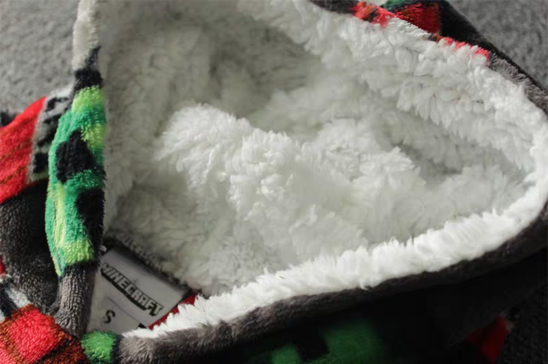 Minecraft Warm Fleece Hoodie | Size 6-16y