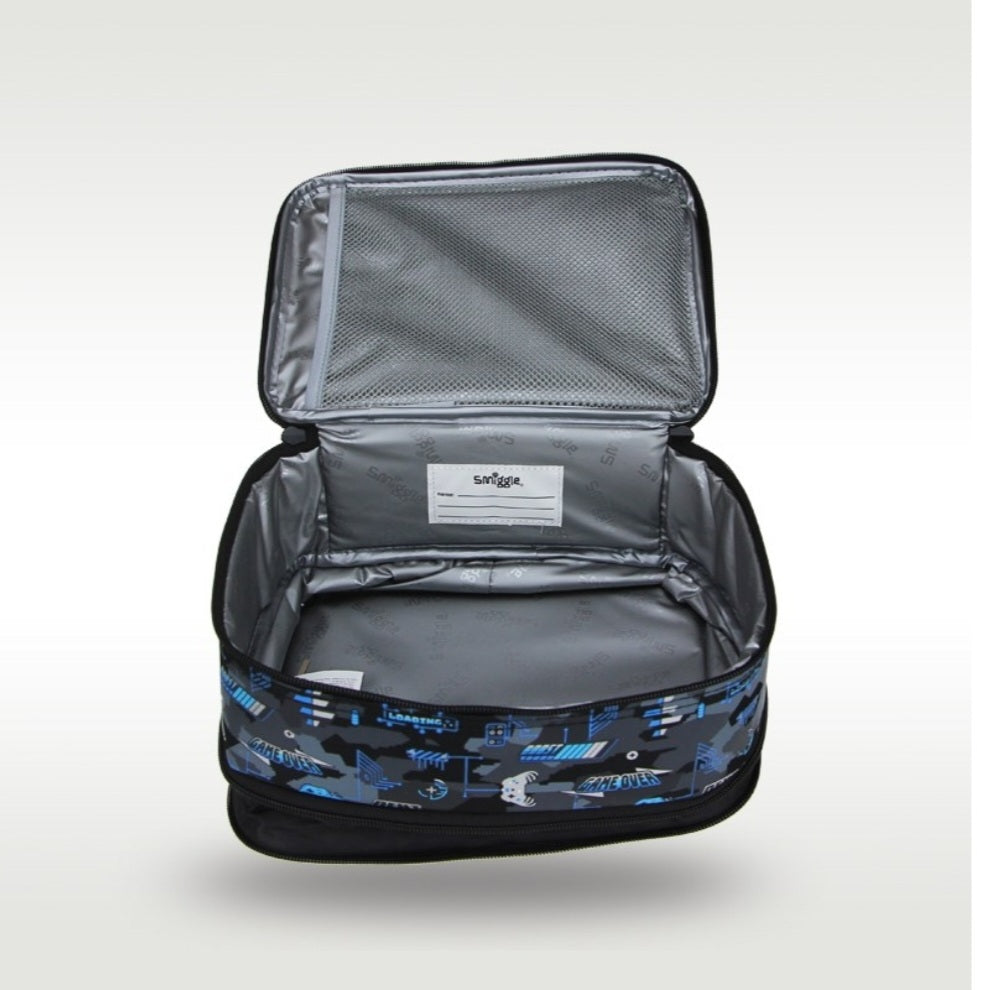 Smiggle expandable Lunch Bag Game Design 28×18×11cm