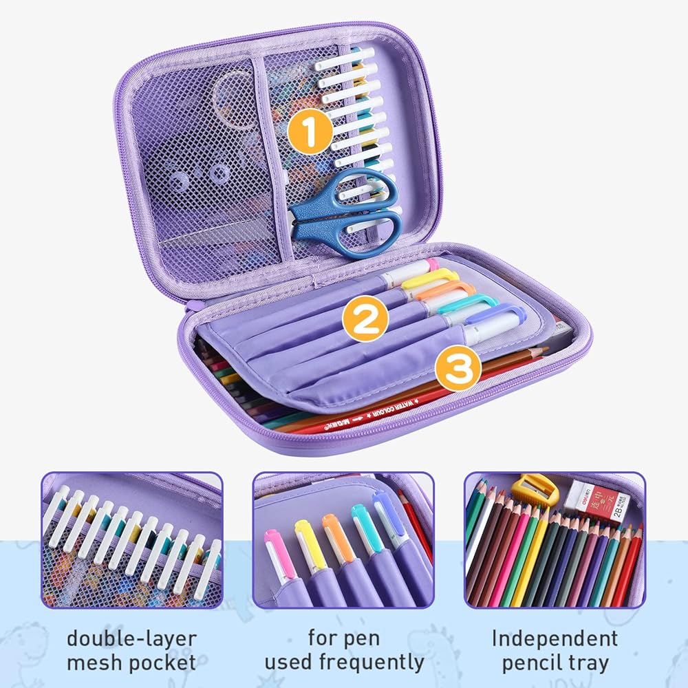 Smiggle Pencil Case | Hardtop | Unicorn