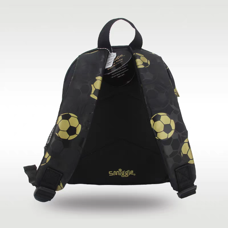 Smiggle Backpack Gold Football | Mini | 26cm