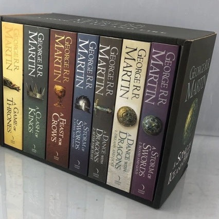 A Game of Thrones Box Set George R. R. Martin 7 Books Set A Song Of Ice and Fire