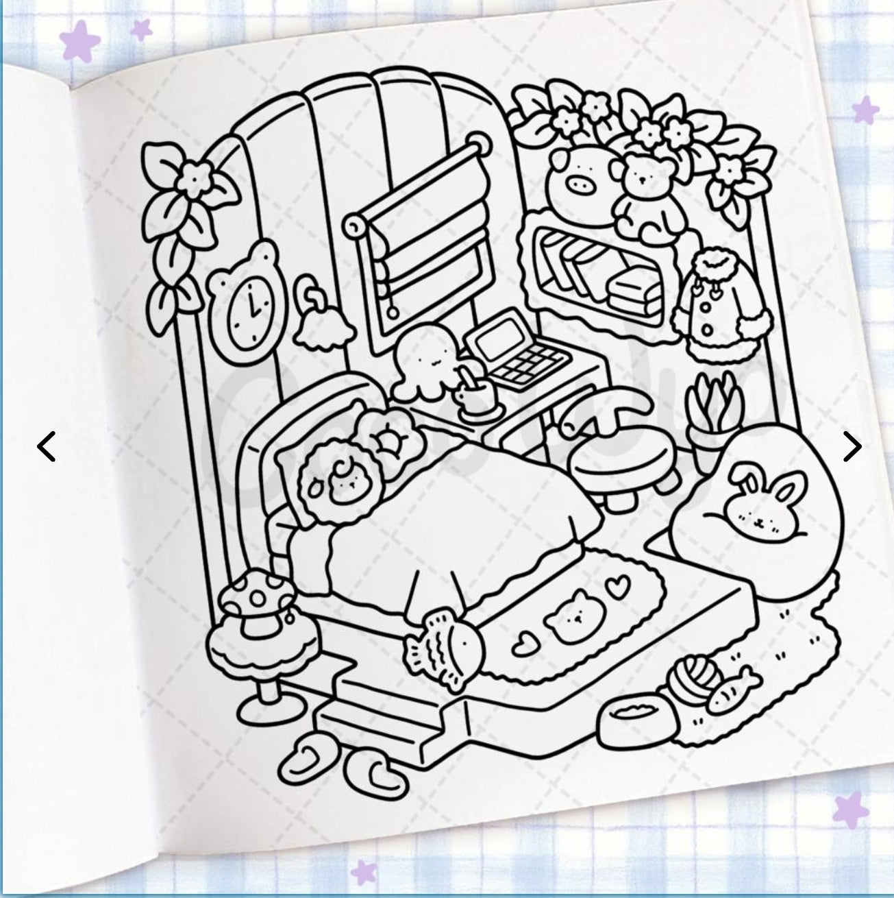 Cute & Comfy Coloring Books – 21 × 21 cm Softcover | 6+