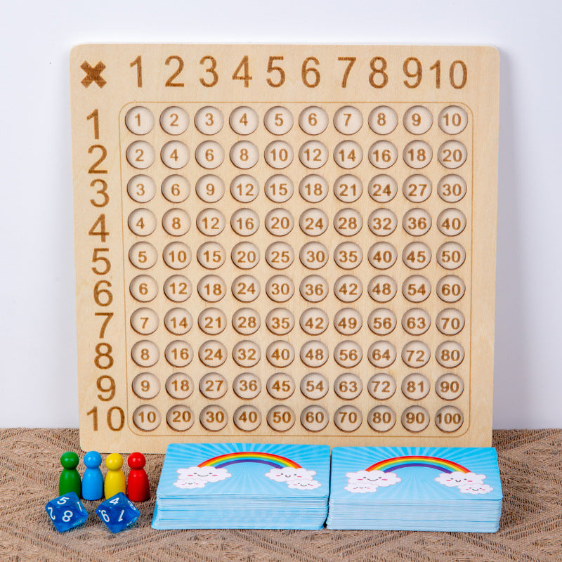 Wooden Multiplication Board Game | 36+ Months