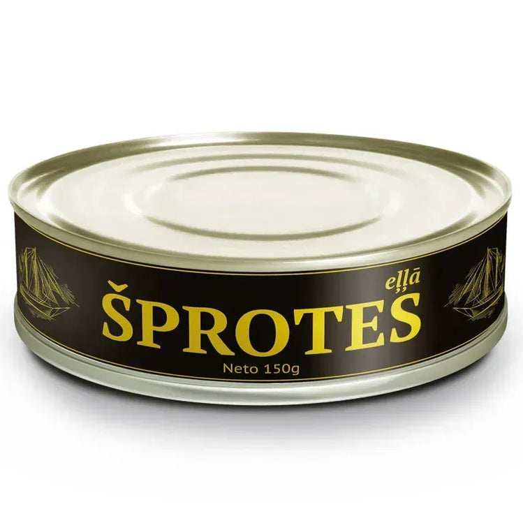 Canned Sprats in oil Strait Exclusive 150g