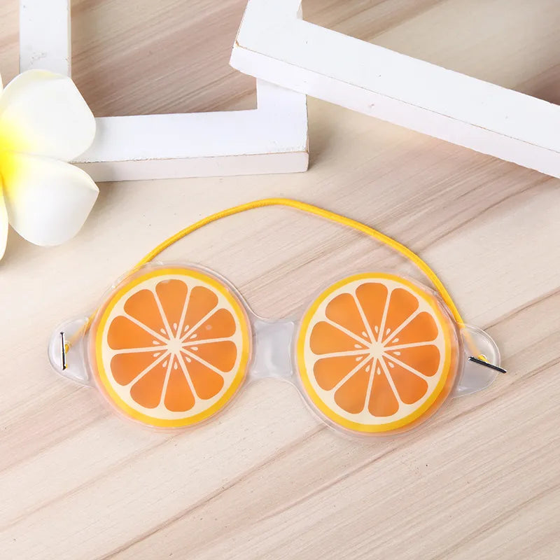 Fruit-Shaped Ice  Gel Eye Masks