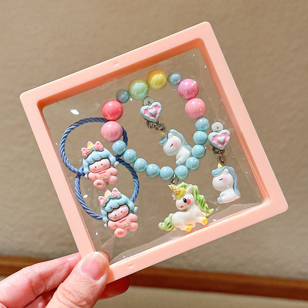 Kids Jewelry & Hair Accessories Set | 3+