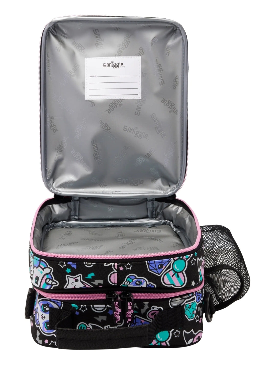 Smiggle lunch Bag - Hardtop | Star Flower | 24×18.5×12cm