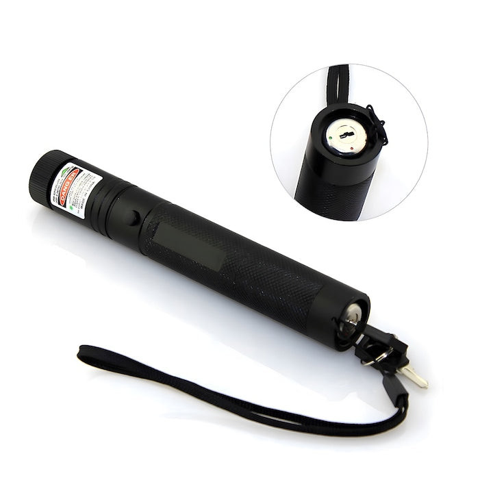 Green Laser Pointer – Rechargeable Battery & Safety Lock | Age 8+