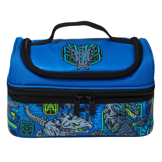 Smiggle Lunch Bag | Blue Dragon | 25.5×19.5×8cm