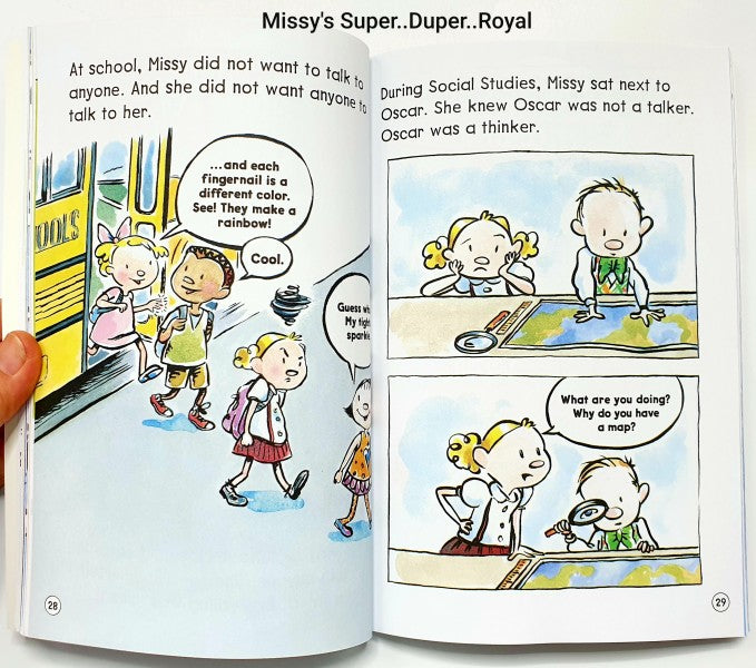 Missy's Super Duper Royal Deluxe | 4 book set | Soft Cover | 6+