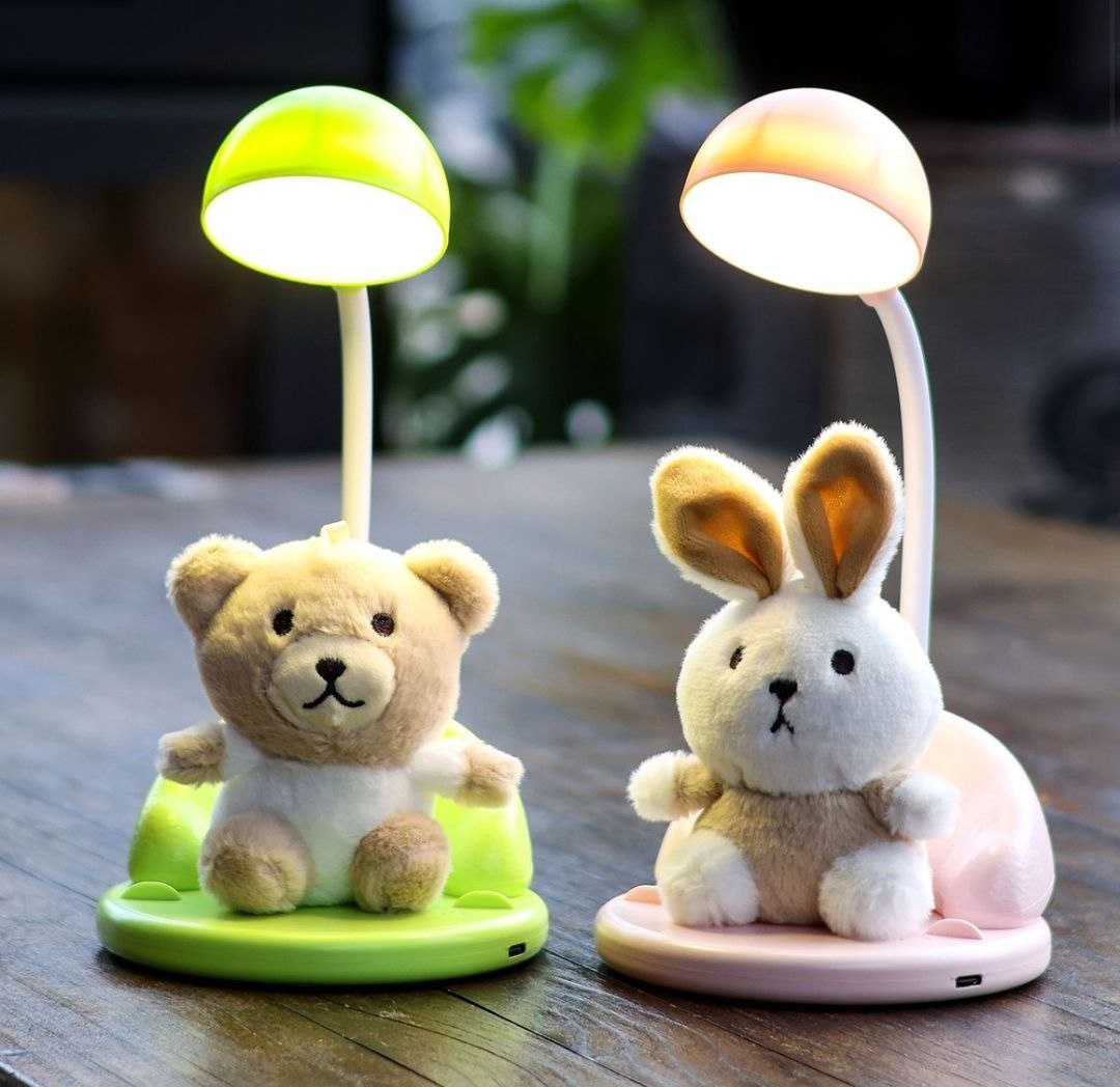 Sofa Shaped - Table Lamp | Bear Or Rabbit | Keychain Plush
