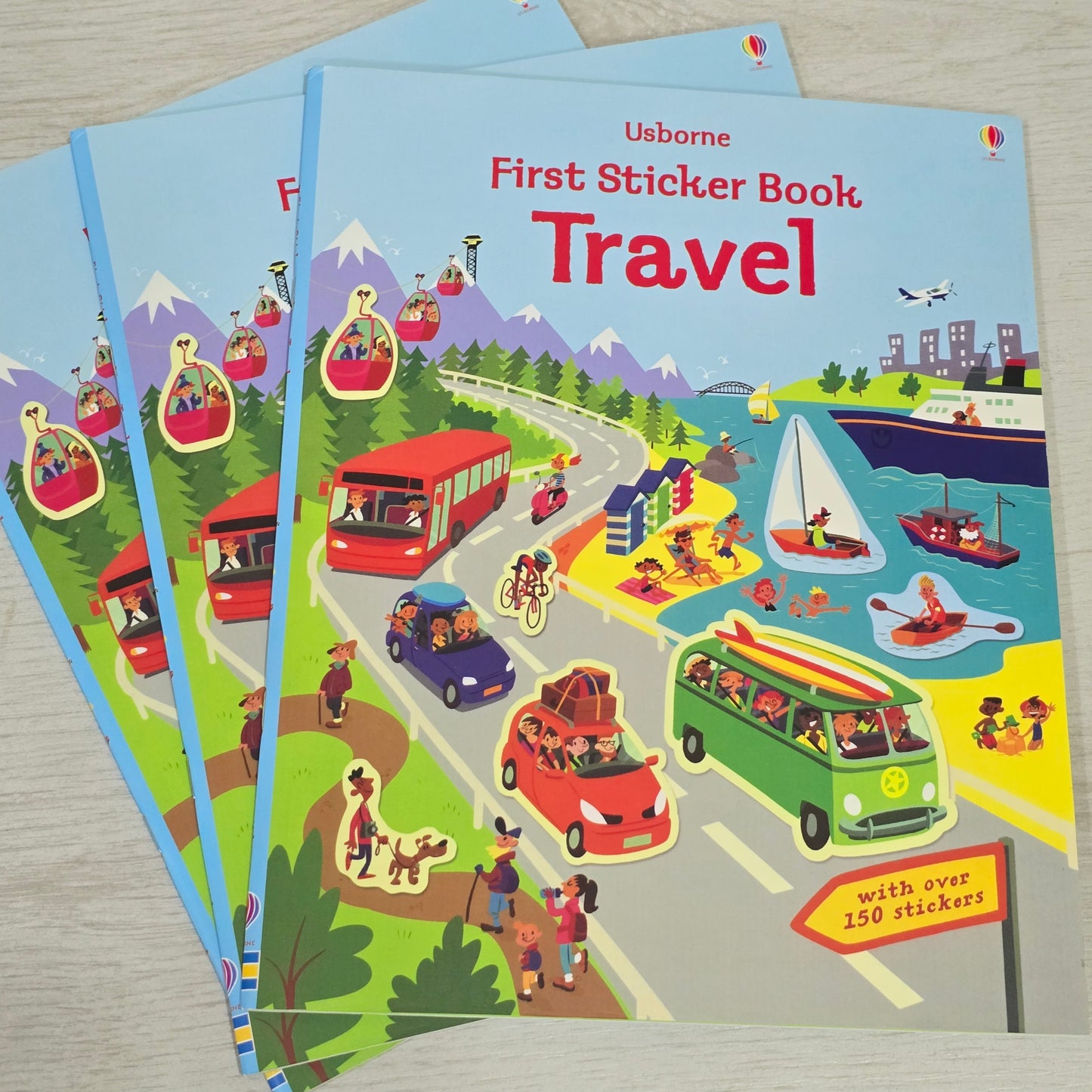 Usborne First Sticker Books | A4 | 3+