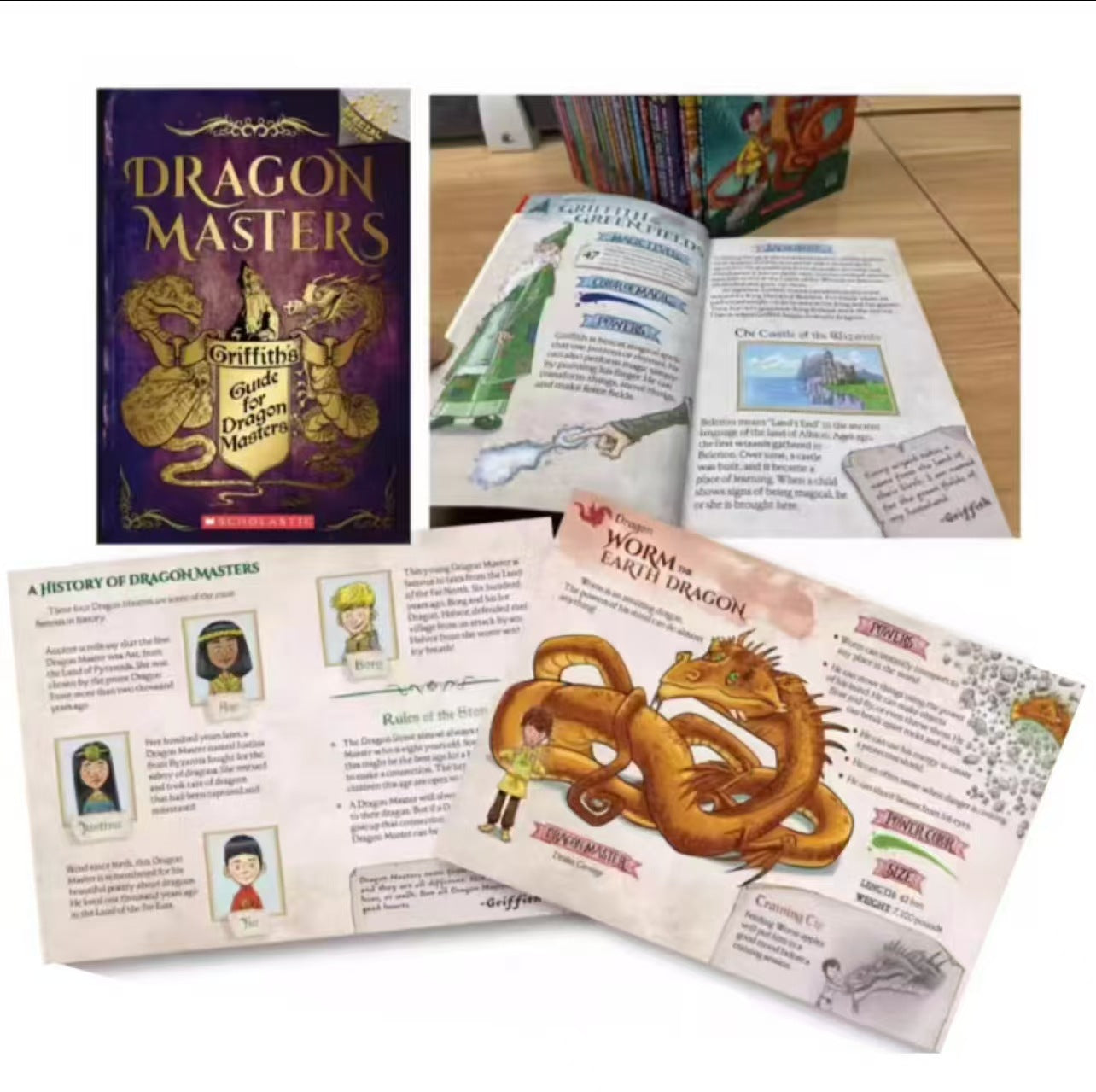 Dragon Masters 27 Books Set | Soft Cover | 8+
